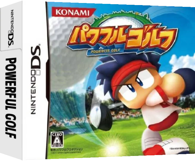 Powerful Golf — box-3D (JP)