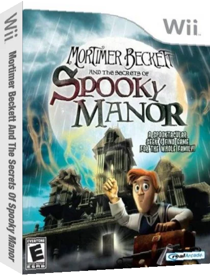 Mortimer Beckett and the Secrets of Spooky Manor — box-3D (US)