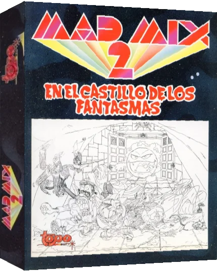 Mad Mix 2 - En El Castillo De Los Fantasmas — box-3D (SP)