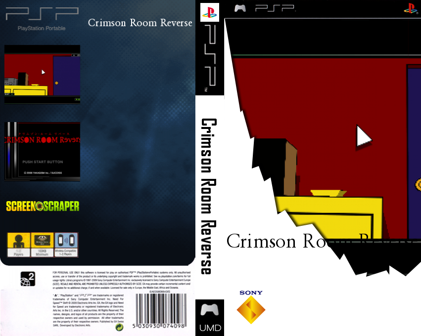 Crimson Room Reverse — box-texture (SS)