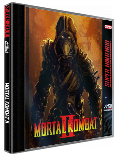 Mortal Kombat II — box-3D (US)