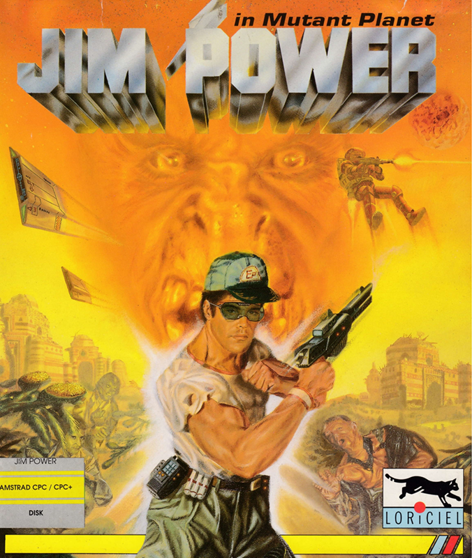 Jim Power In Mutant Planet box art