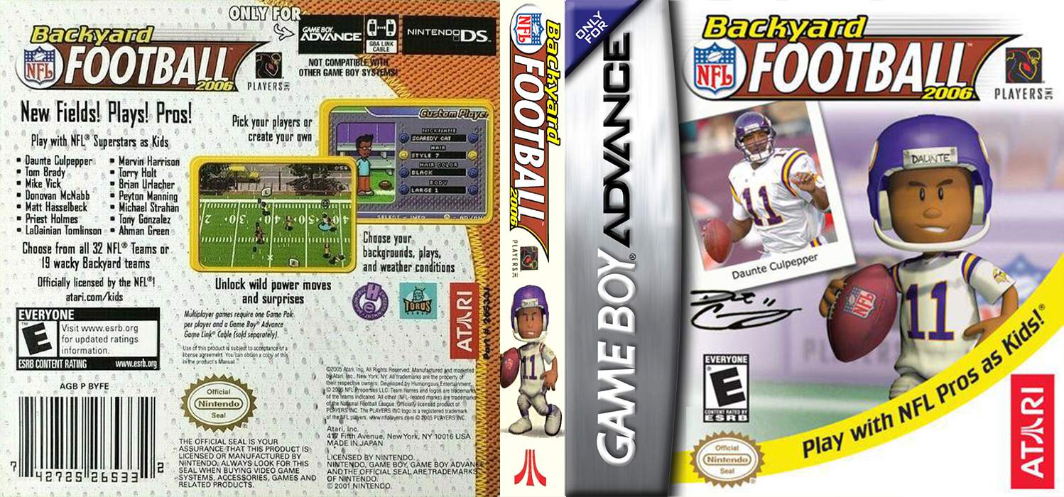 Backyard Football 2006 — box-texture (US)