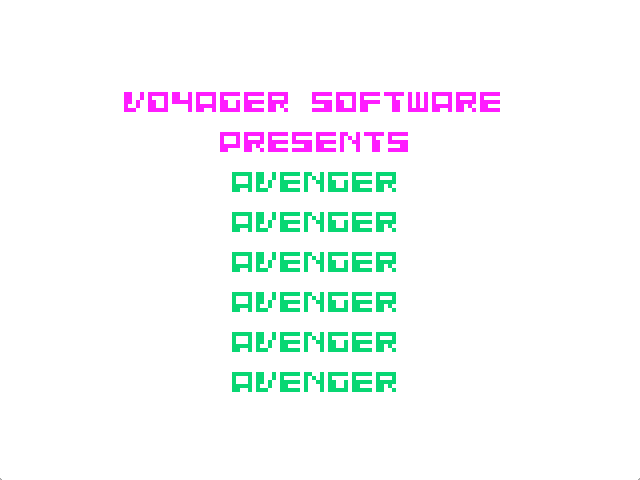 Avenger — sstitle (WOR)