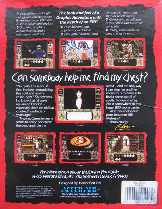 Elvira - Mistress of the Dark — box-2D-back (EU)