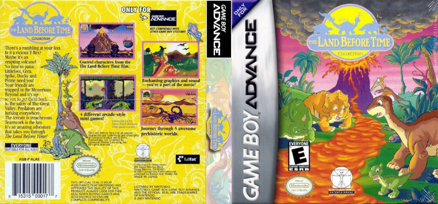 Land Before Time, The — box-texture (US)