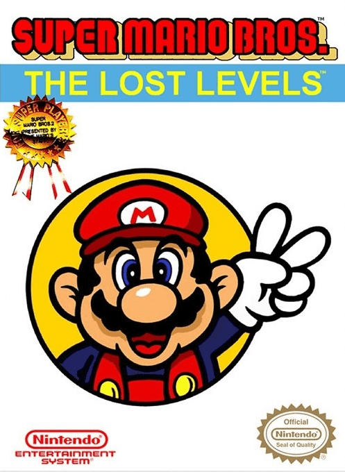 Super Mario Bros. - The Lost Levels box art