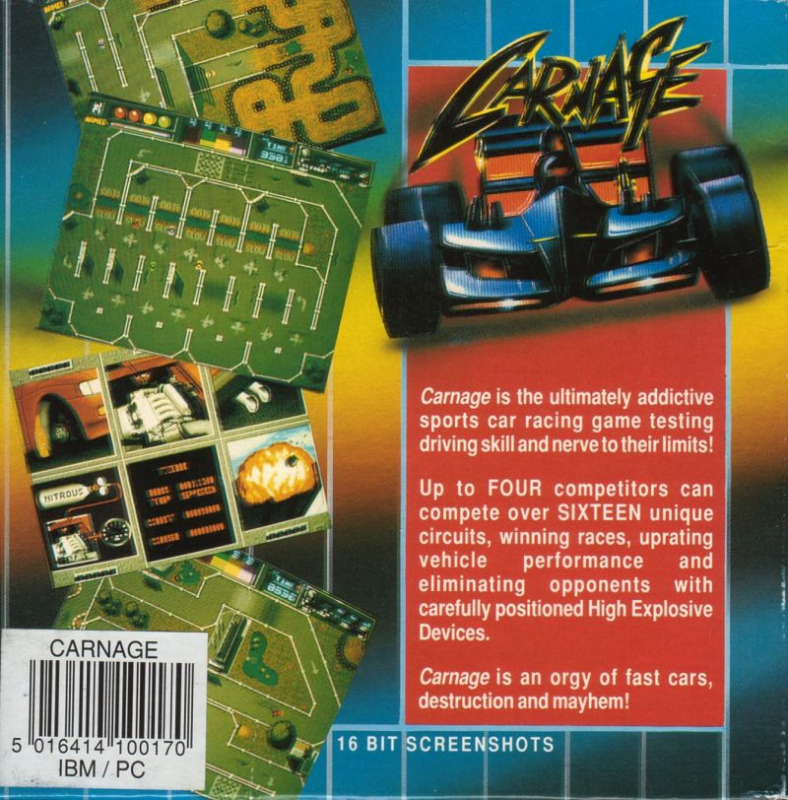 Carnage — box-2D-back (EU)