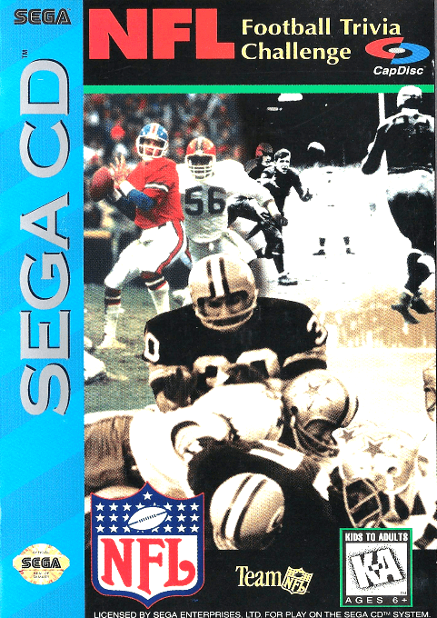 NFL Football Trivia Challenge box art