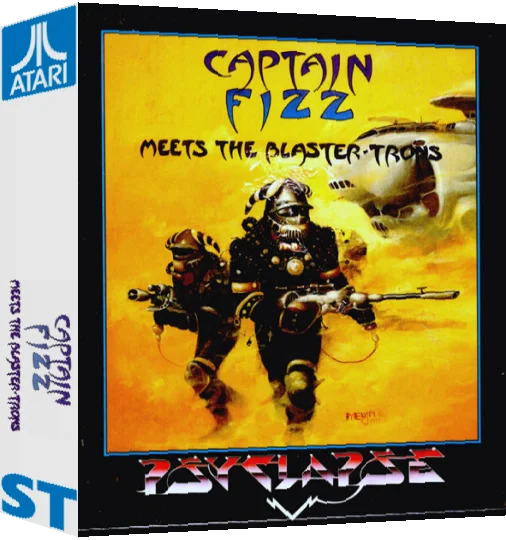 Captain Fizz Meets the Blaster-Trons — box-3D (EU)