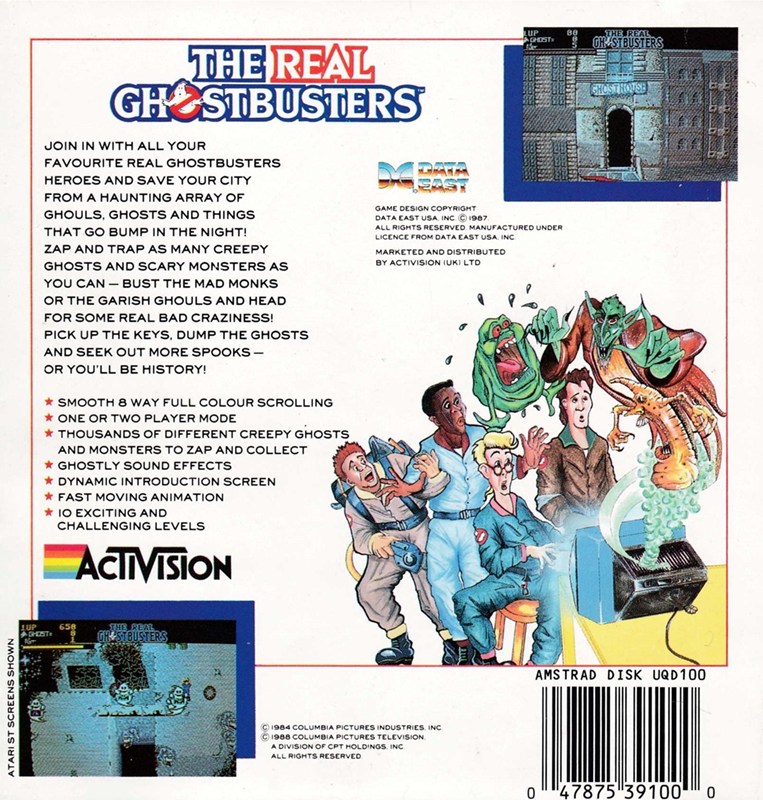 Real Ghostbusters, The — box-2D-back (EU)