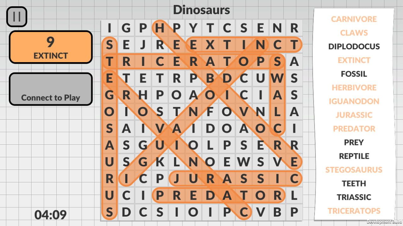 Word Search by POWGI — screenshot (WOR)