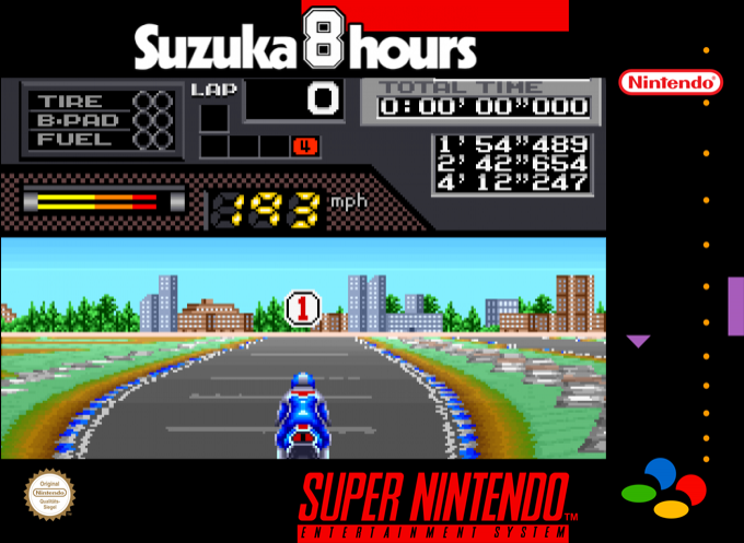 Suzuka 8 Hours — box-2D (SS)