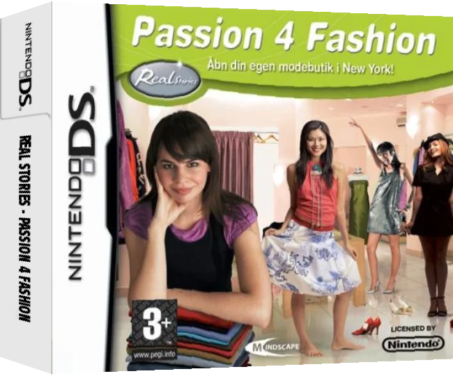 Real Stories - Passion 4 Fashion — box-3D (EU)
