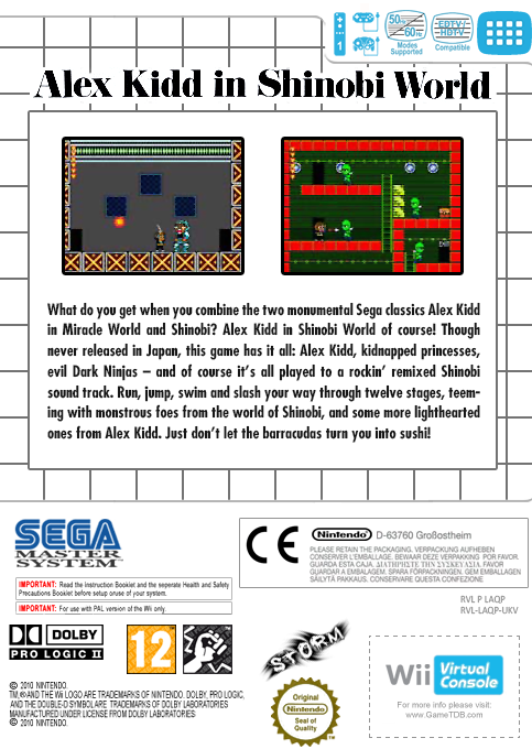 Alex Kidd in Shinobi World — box-2D-back (EU)