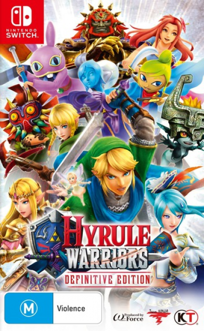 Hyrule Warriors - Definitive Edition — box-2D (AU)