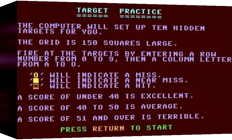 Target Practice — box-3D (WOR)