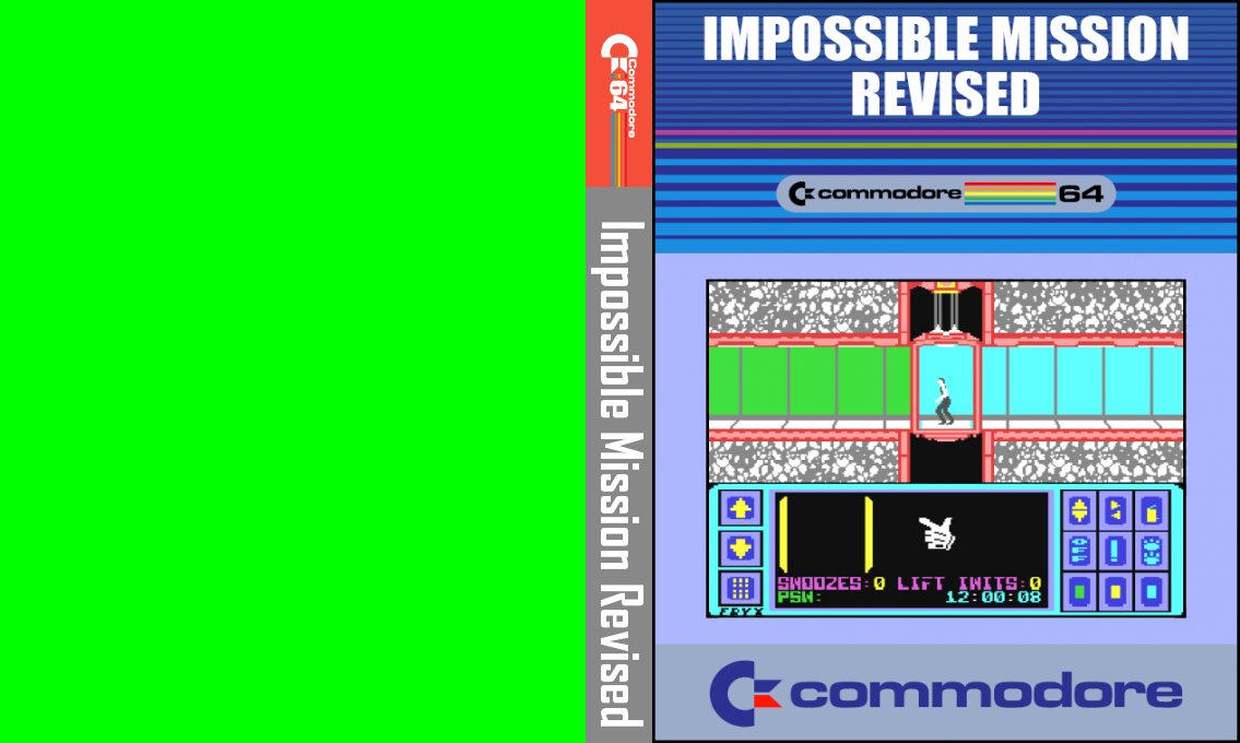 Impossible Mission Revised — box-texture (CUS)