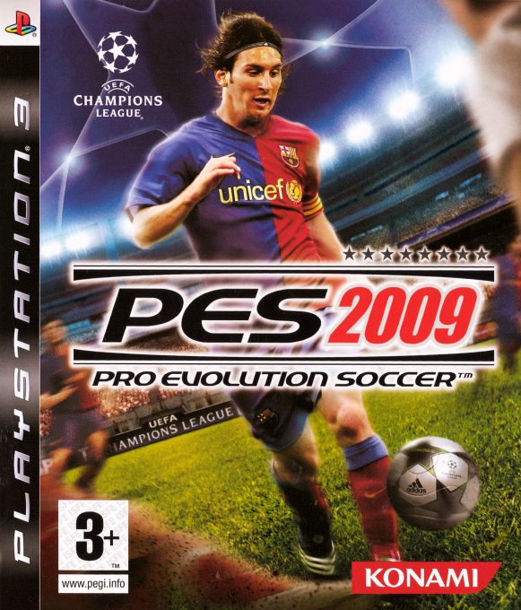 PES 2009 - Pro Evolution Soccer box art