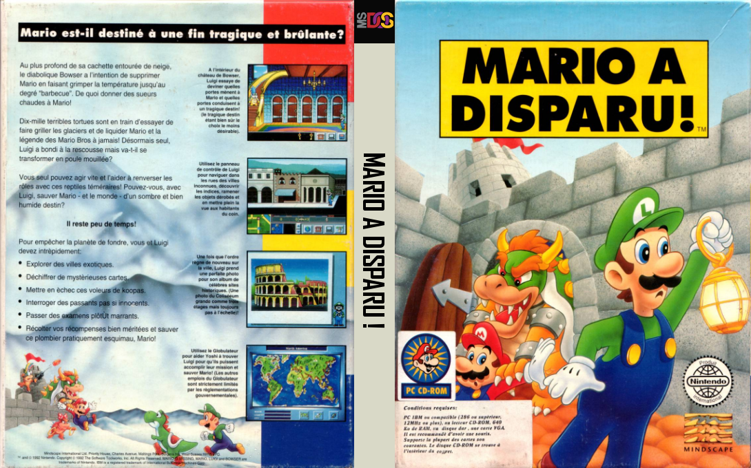 Mario Is Missing! — box-texture (FR)