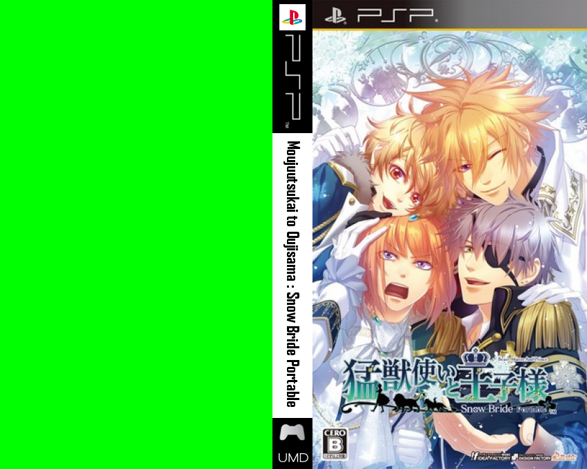Moujuutsukai to Oujisama - Snow Bride - Portable — box-texture (JP)