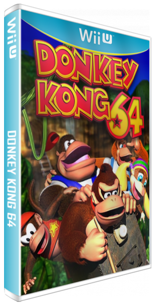 Donkey Kong 64 — box-3D (WOR)