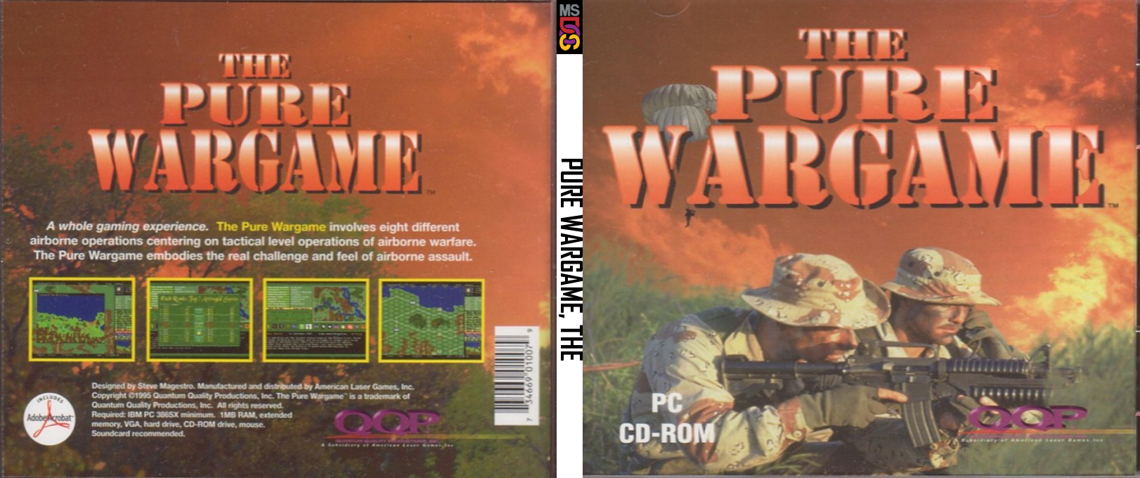 Pure Wargame, The — box-texture (CUS)