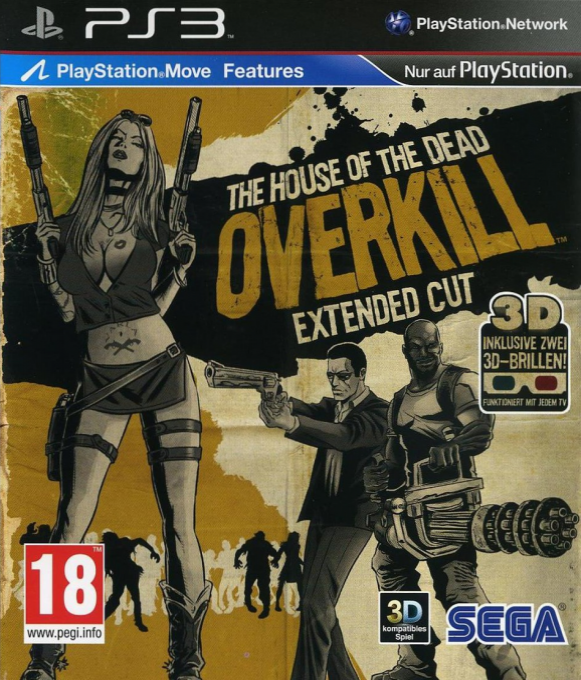 House of the Dead, The - Overkill - Extended Cut — box-2D (DE)