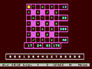 Number Monster — ss (WOR)