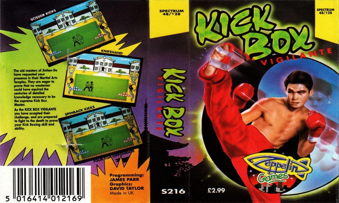Kick Box Vigilante — box-texture (EU)