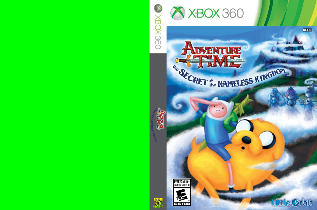 Adventure Time - Le Secret Du Royaume Sans Nom — box-texture (US)