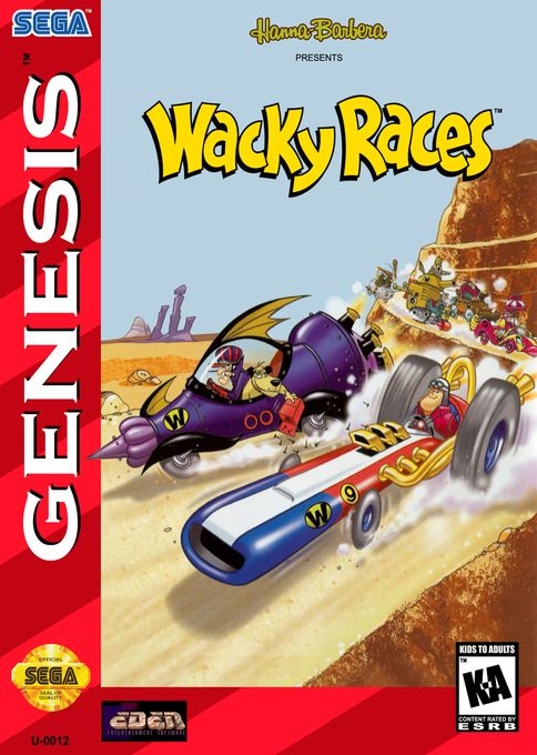 Wacky Races box art