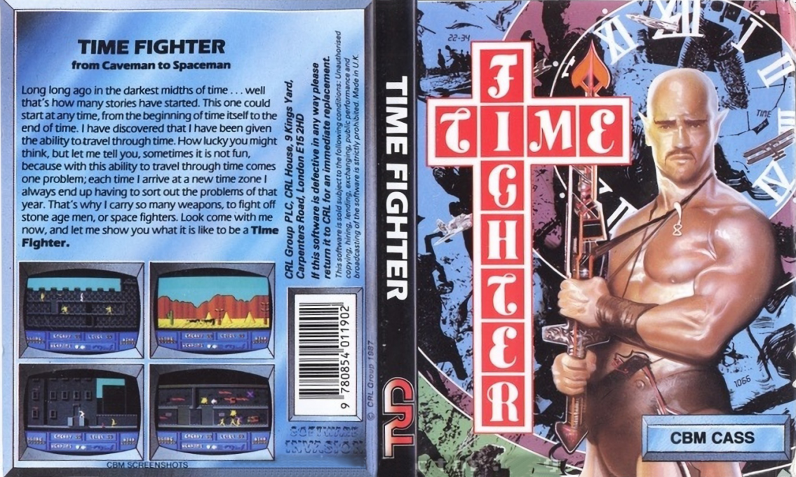 Time Fighter — box-texture (EU)