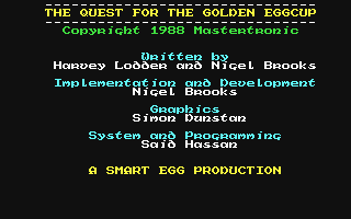 Quest For The Golden Egg Cup, The — sstitle (WOR)