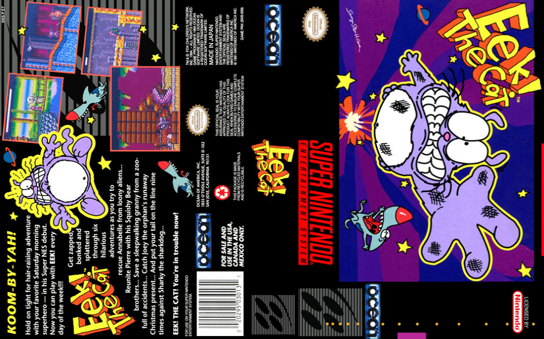 Eek! The Cat — box-texture (US)