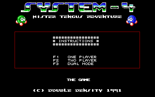 System4 Mister Tengus Adventure — sstitle (WOR)