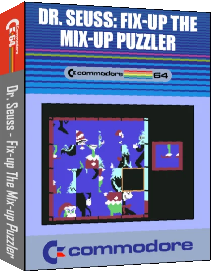 Dr. Seuss : Fix-Up the Mix-Up Puzzler — box-3D (CUS)