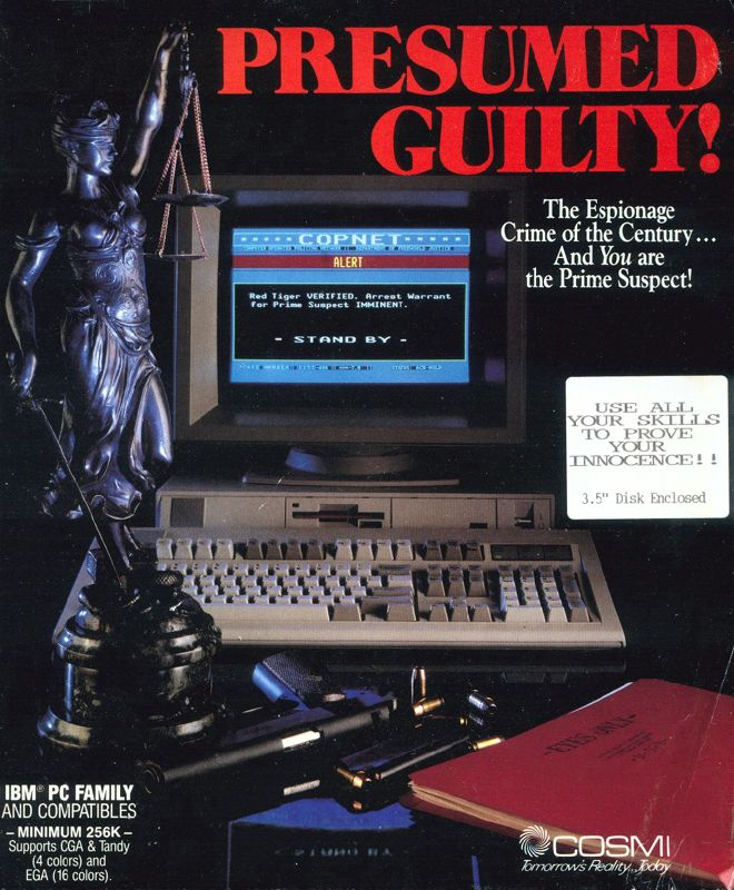 Presumed Guilty! box art