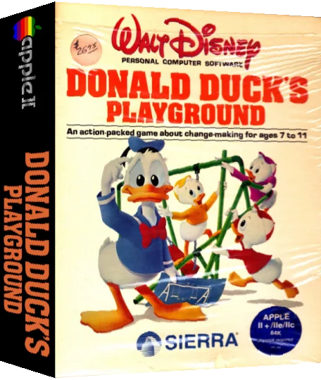 Donald Duck's Playground — box-3D (US)
