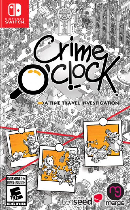 Crime O'Clock - A Time Travel Investigation box art