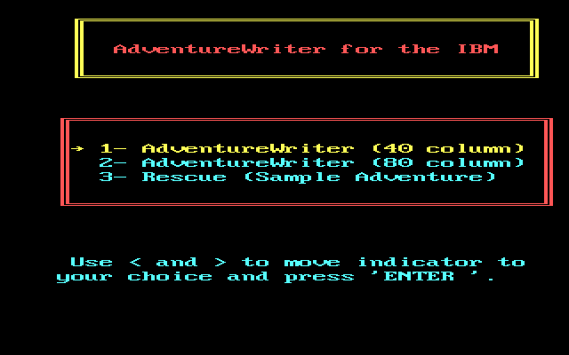 AdventureWriter — sstitle (WOR)