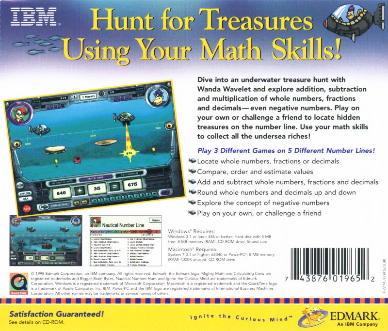 Nautical Number Hunt — box-2D-back (US)