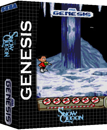 Snow Queen, The — box-3D (SS)