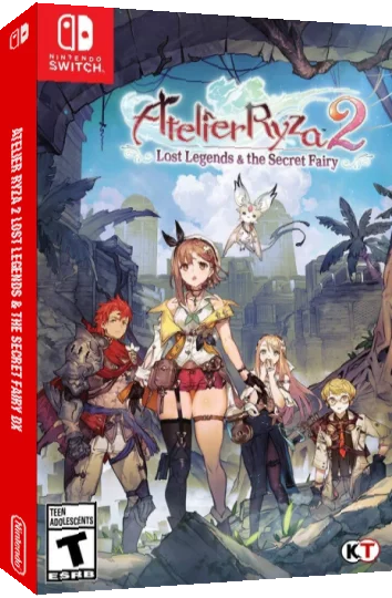 Atelier Ryza 2 : Lost Legends and the Secret Fairy DX — box-3D (US)