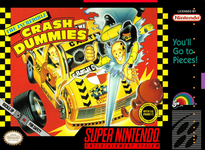 Incredible Crash Dummies, The box art