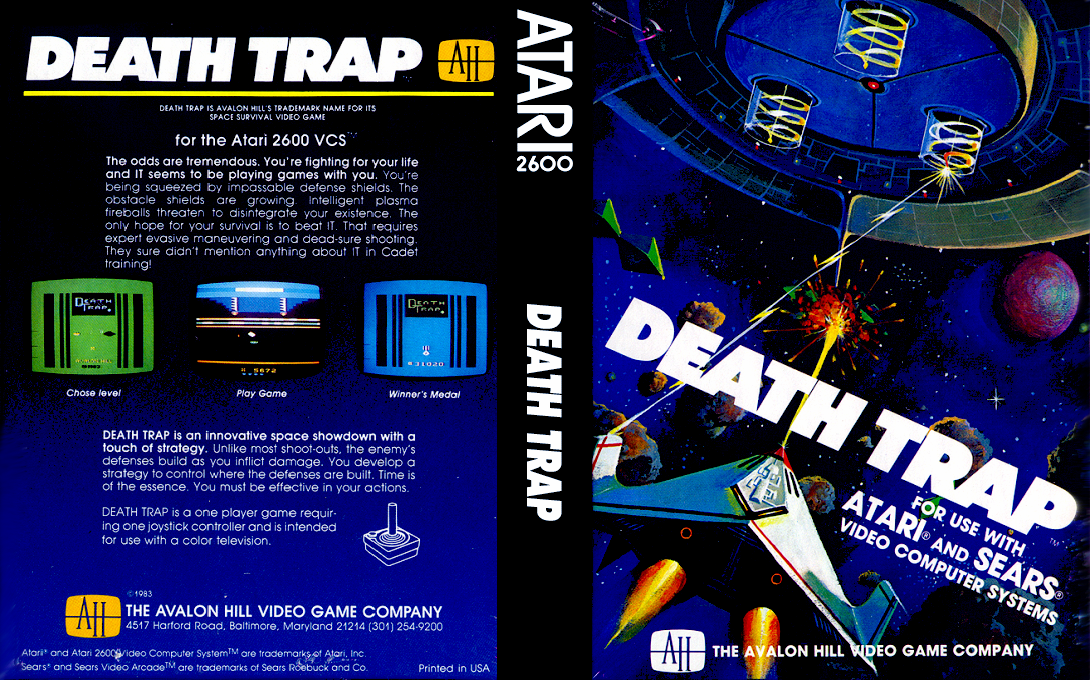 Death Trap — box-texture (US)