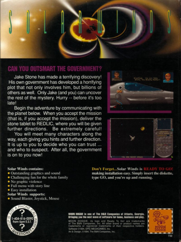 Solar Winds - Galaxy — box-2D-back (US)