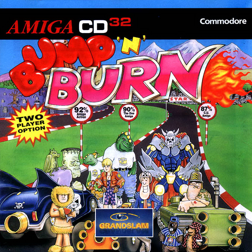 Bump 'n' Burn box art