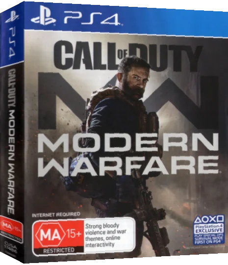 Call of Duty - Modern Warfare — box-3D (AU)