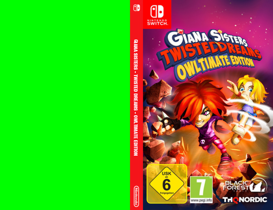 Giana Sisters - Twisted Dreams - Owltimate Edition — box-texture (DE)